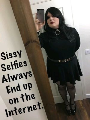 Sissy Selfies Always End Up On The Internet