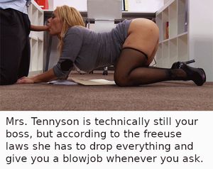 Freeuse Laws - Your Boss Mrs. Tennyson