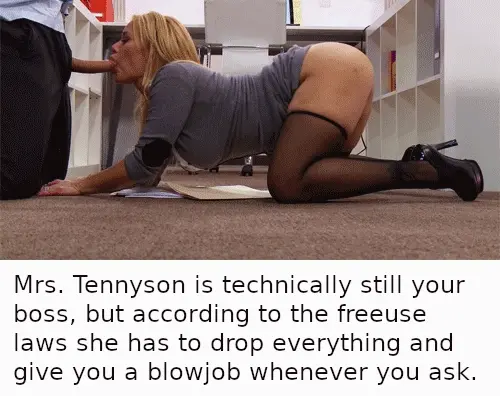 Freeuse Laws - Your Boss Mrs. Tennyson