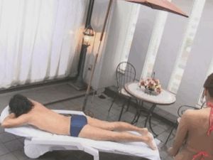 Hitomi Tanaka SMASHING his face l