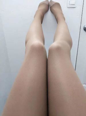 How do you like my new tights, do they fit my legs?