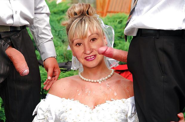 Bride slut.