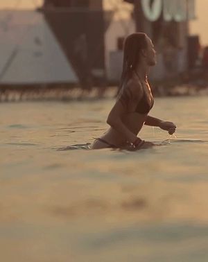 beach babe teasing everyone