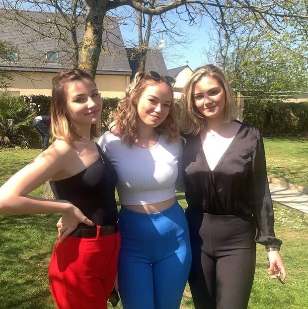 Three cuties with a naughty side