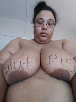 Worthless SSBBW Black slut Jess