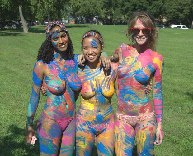 fun with body paint