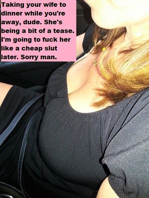 Gonna fuck your wife like a cheap slut