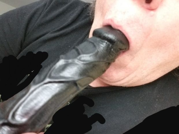 New Dildo. Practicing my skills