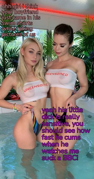 you feel humiliated that she tells her friends....