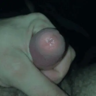 Nice precum drop oozing from my mushroom tip.