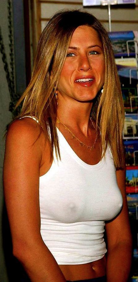 Jennifer Aniston Braless