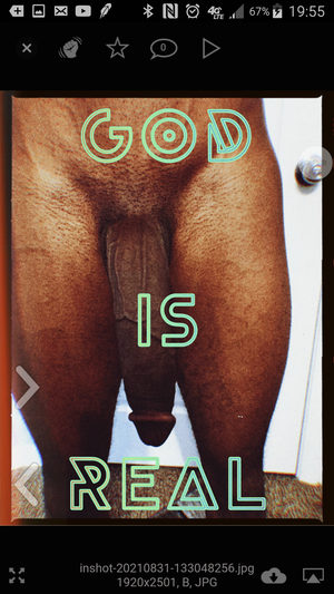 The god of whites is superior black cock