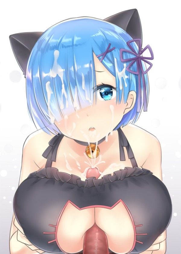 big tits hentai cumshot