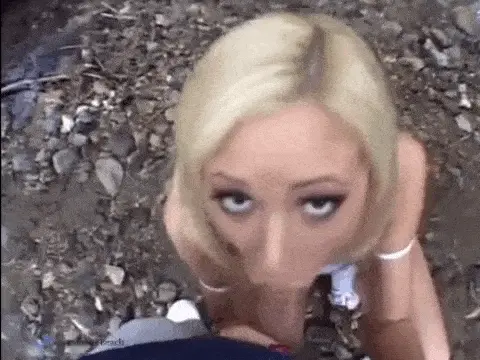 Then My Blonde Babe Surprised Me At The River