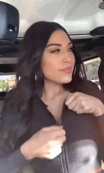 Big boobie brunette