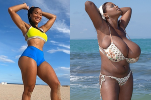 Body Comparison, HUGE BUTT OR HUGE BOOBS? (Ft. Miosotis)