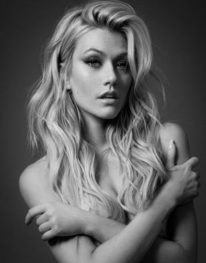 Katherine McNamara covered topless