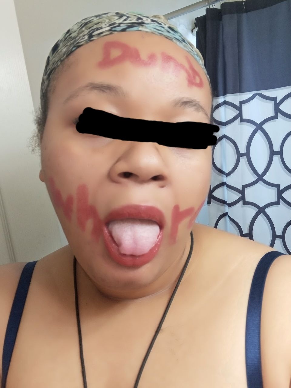 Humiliated slave