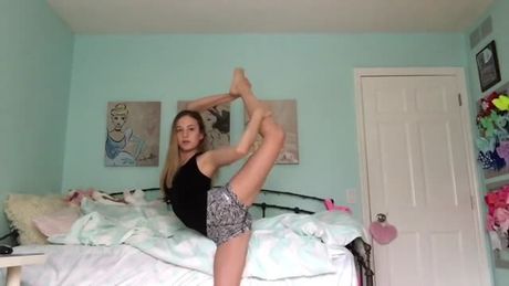 Cheerleader practices for us