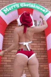 Kelsi monroe horny Christmas booty twerk