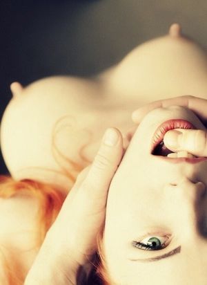 Outstanding nipples on hot babe!