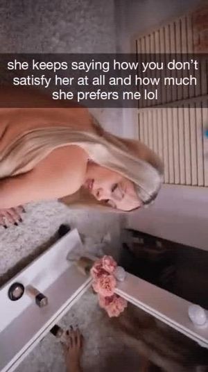 If you cant fuck your GF right, someone will do