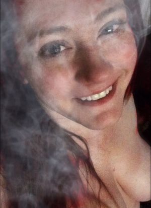 I’m high and naked and freshly fucked and filled with my neighbors cum!