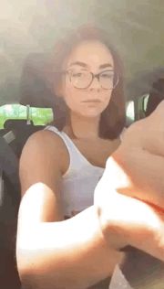 Flashing on the road