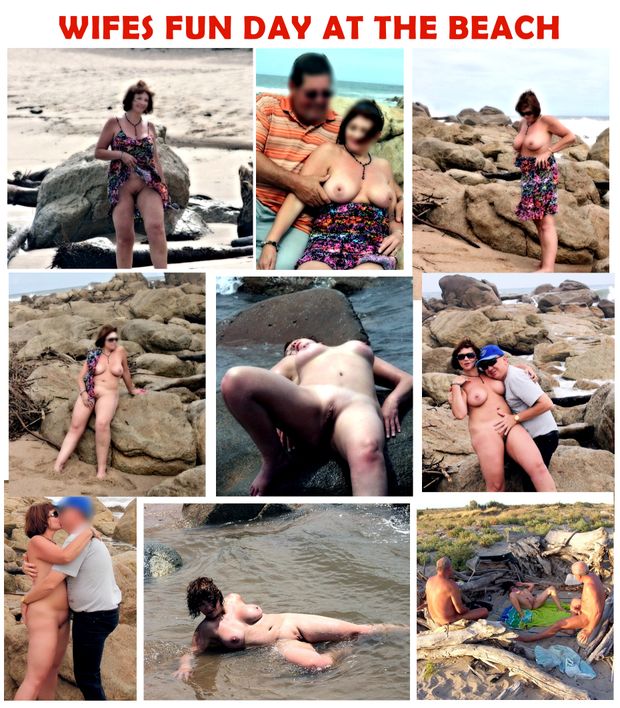 Wife's Beach Fun Day