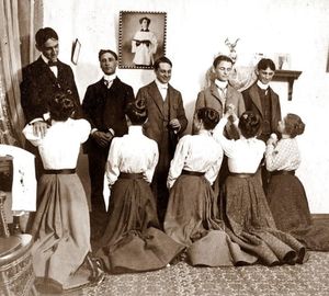 Hey Charles which one is your wife..