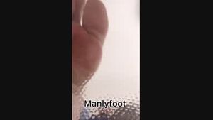 Sneak peak - POV - Stepping on your face - mens feet - manly foot