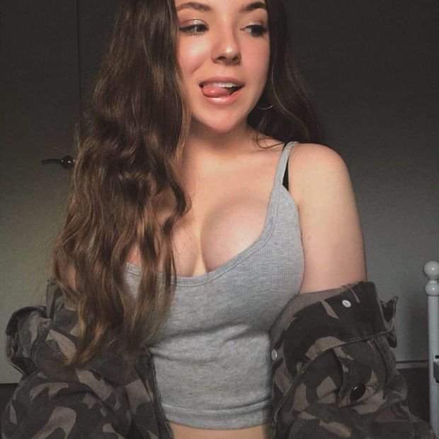 Cute brunette