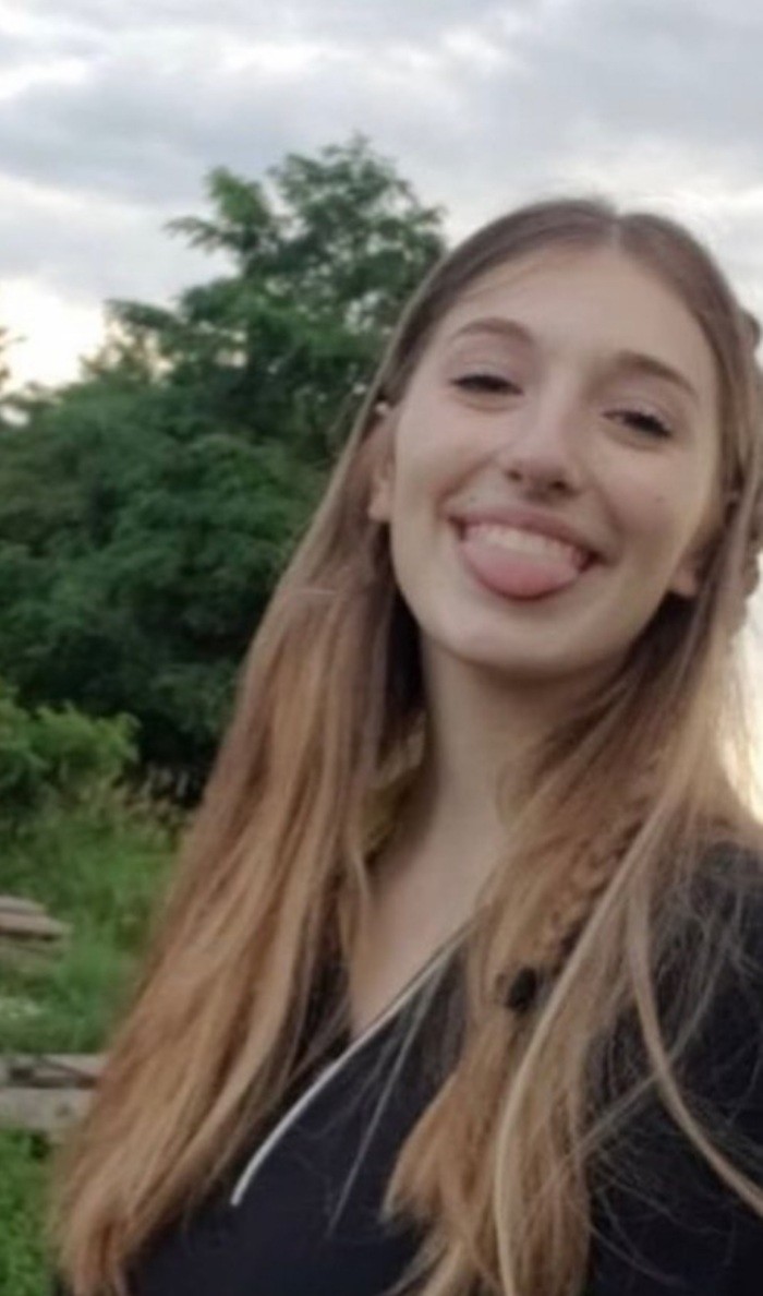 Trin tongue out beautiful face