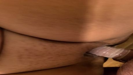 Fuck this bitch while bf was at work Condom broke