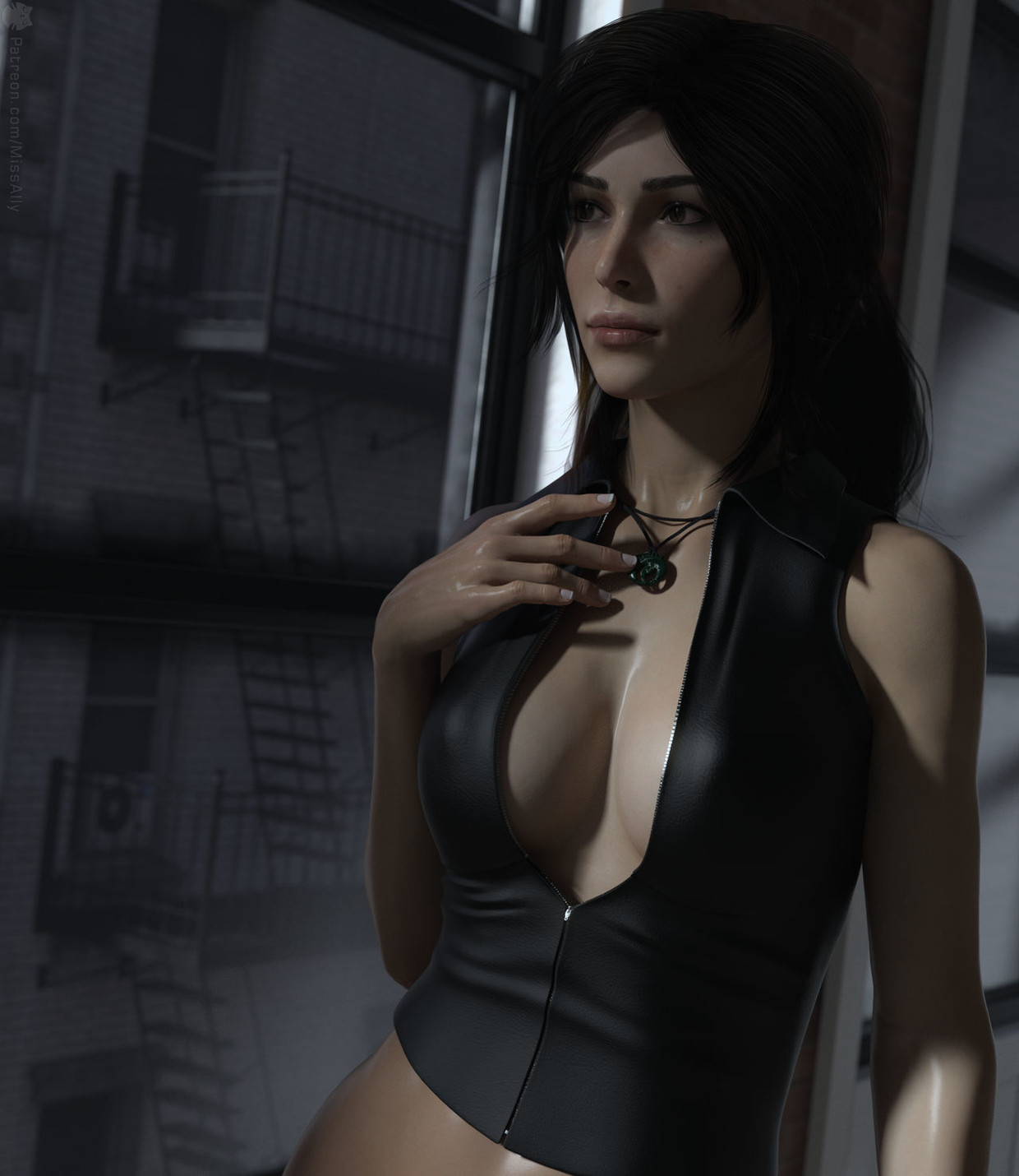 Seductive Lara Croft(AlienAlly)