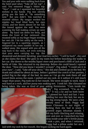 I checked out and never saw her again.