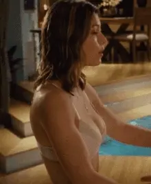 Yes, grab Jessica Biel's tits. Lucky bastard.