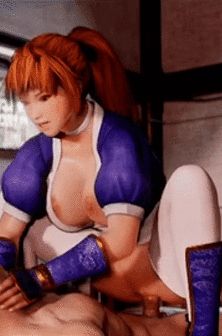 Kasumi fucks hard after she lost her bet