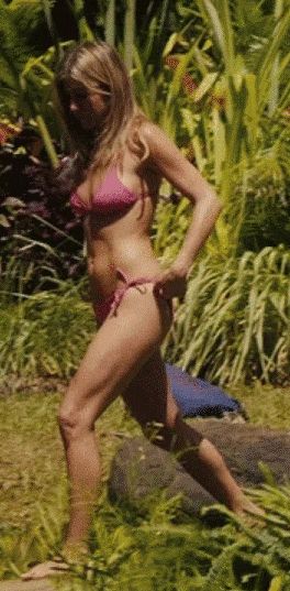 Jennifer Aniston bouncy tits with added Jiggle