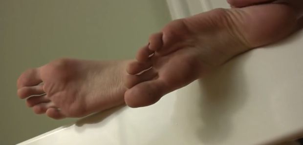 Dirty feet