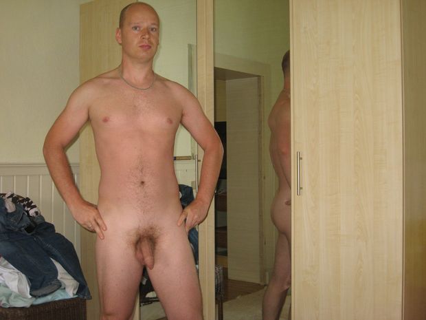 Nude on holiday.