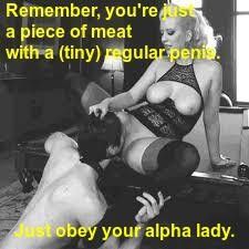 A man must know his place, under a Supreme Lady