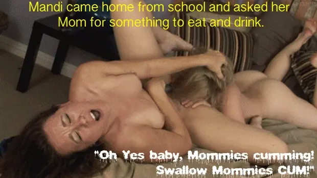 Mom knows who is the best licker in the family.