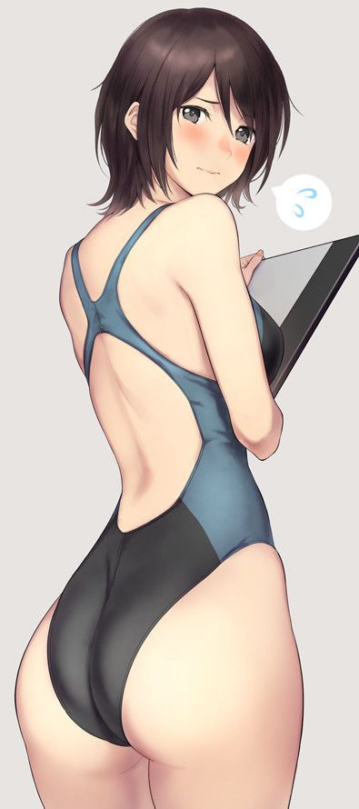 Cute chick in swimsuit