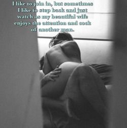 enjoying the intimacy