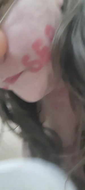 My pig slave cleaning the toilet properly