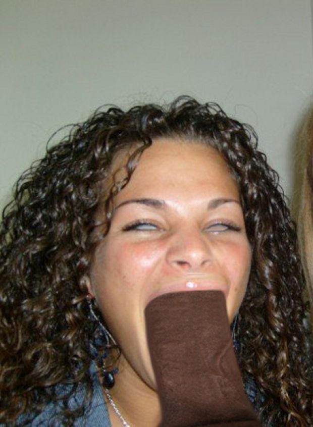 My Slutty Lil Italian Ex Girlfriend Christina Pica Just Loves Gagging Herself On a Huge BBC Like The Good Lil Throat Slave She Truly Is
