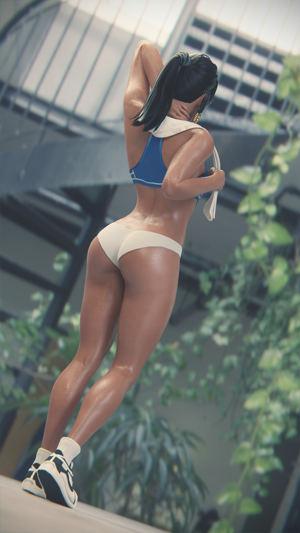 Want some extra exercise after the jogging Pharah