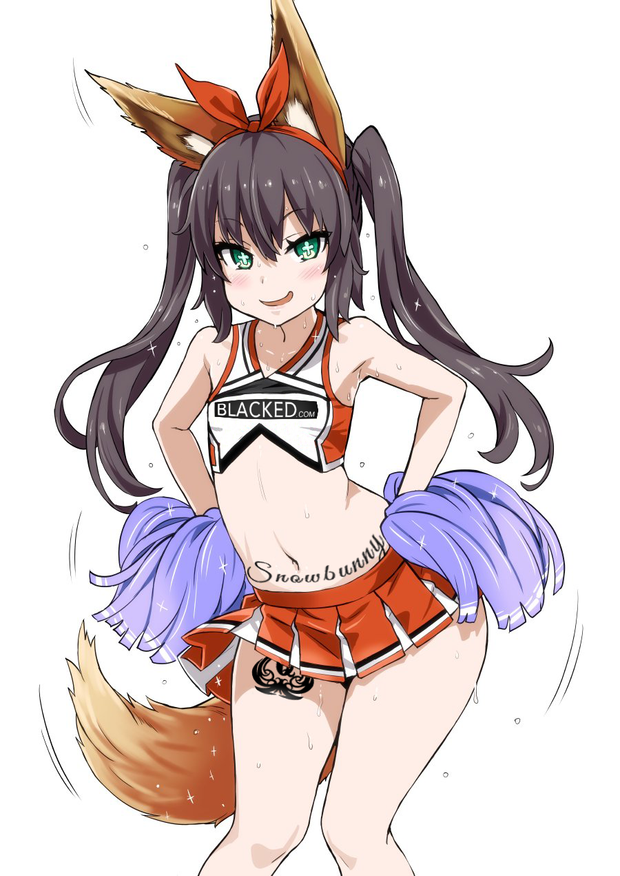 Cute cheerleader