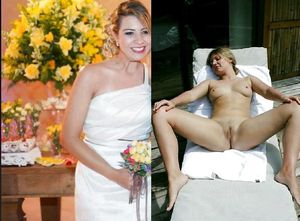 Bride bride catches some rays